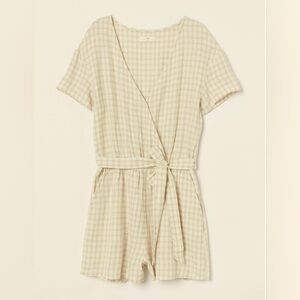 H&M Linen-blend Romper